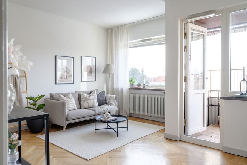 Hesekillegatan 35B, Trelleborg - Charmant en goed ingedeeld eenkamerappartement op een centrale locatie met balkon!