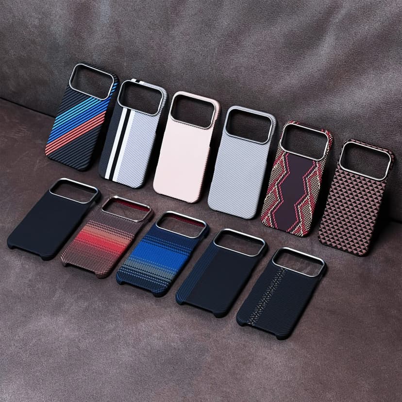 Aramidvezel Luxe Anti-Vingerafdruk Telefoonhoesje voor Google Pixel 10/10 Pro