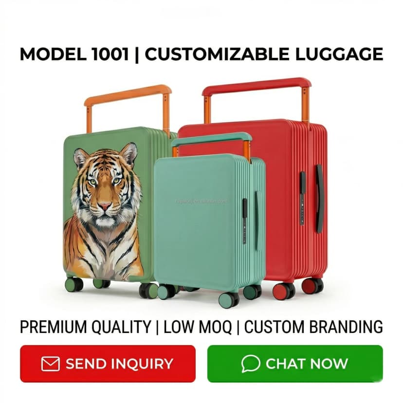 Model 1001 Aanpasbare Bagage - Reistas van Topkwaliteit